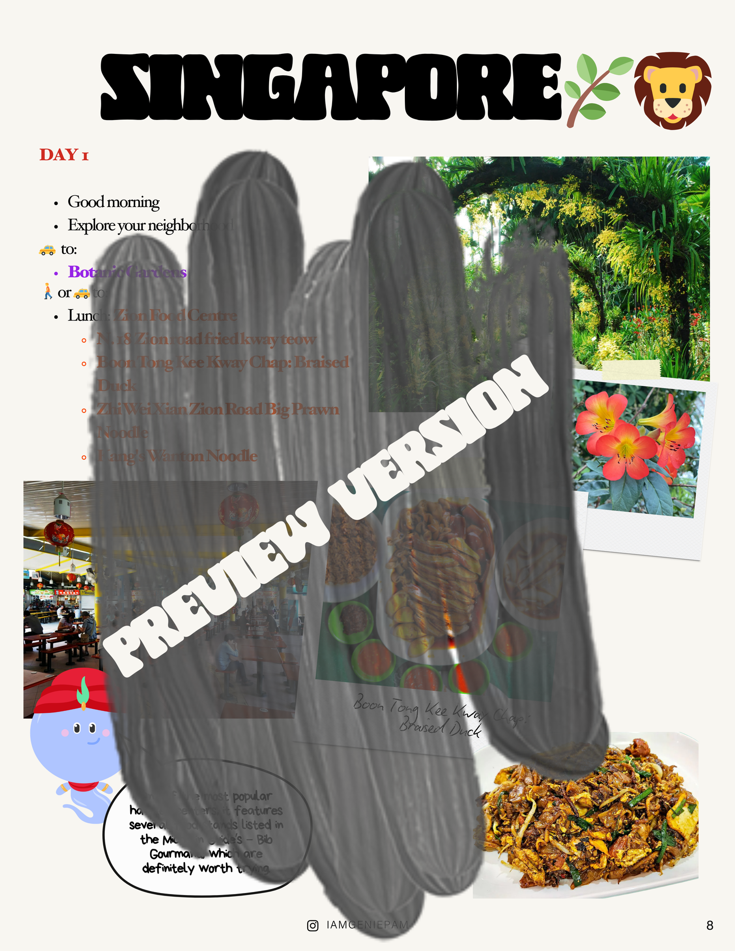SINGAPORE: A 5 Day Itinerary for First-Time Visitors (Optional Theme Park Day)