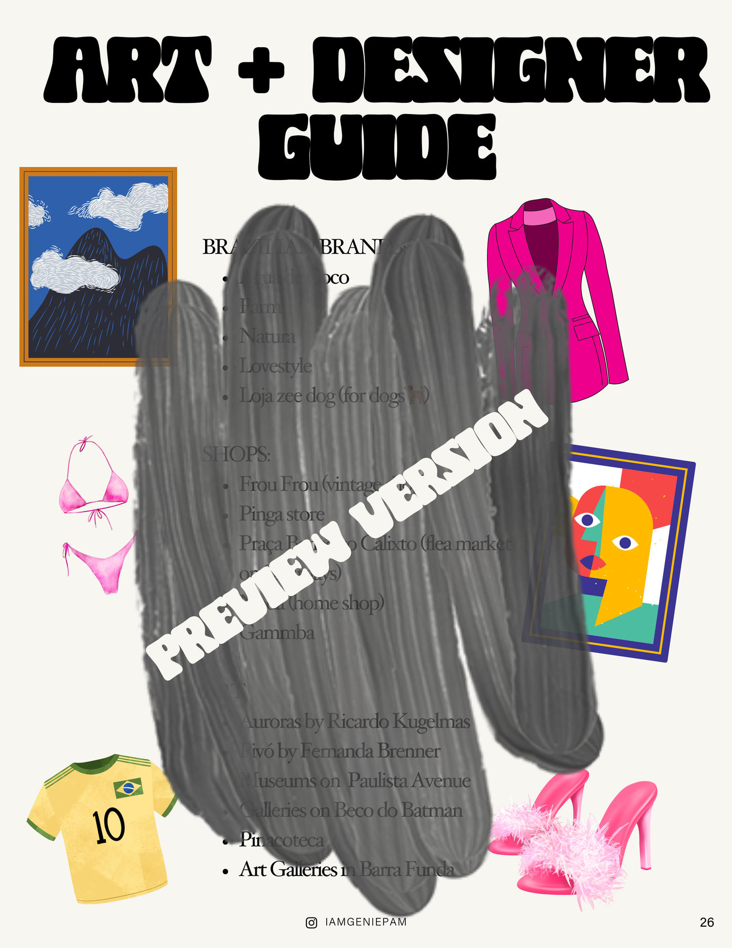 SÃO PAULO: Travel Guide and 4–6 Day Itinerary Art, Food & Urban Culture Guide
