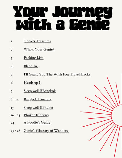 Thailand 🇹🇭 for 8 days by GeniePam