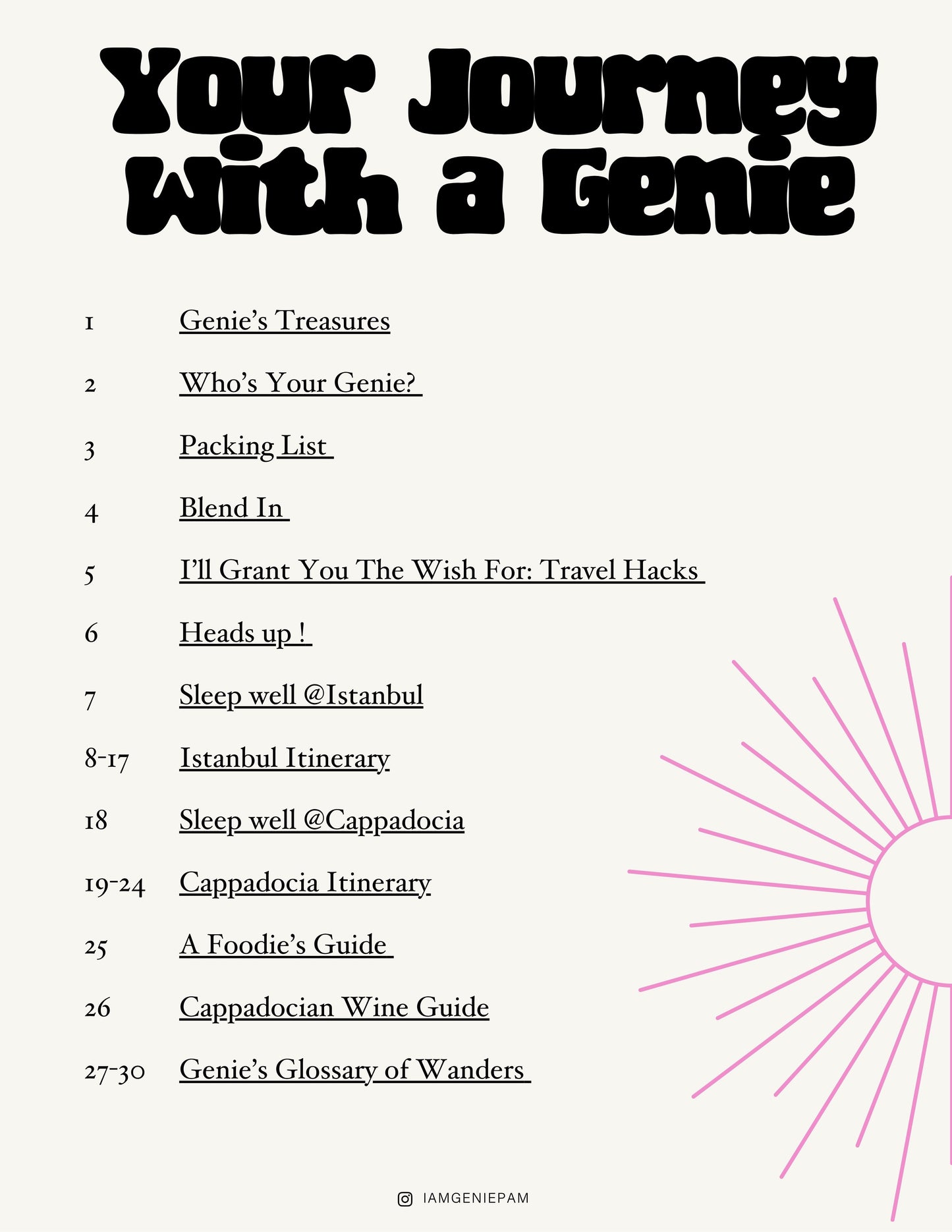 Turkey 🇹🇷 for 7 days by GeniePam